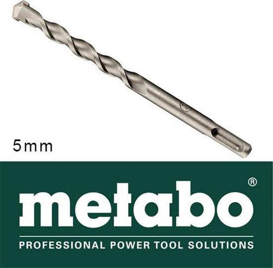 Foret SDS 5mm Foret à béton Metabo | marteau perforateur | bol