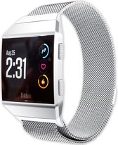 Eyzo Fitbit Ionic Band - Roestvrijstaal- 24cm x 2cm- Zilver - Large