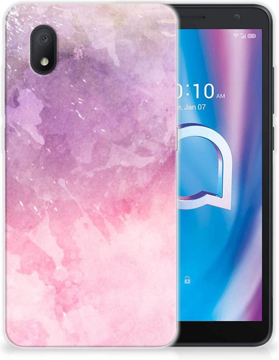 Hoesje maken Alcatel 1B (2020) Pink Purple Paint