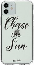 Casetastic Apple iPhone 12 / iPhone 12 Pro Hoesje - Softcover Hoesje met Design - Chase The Sun Print