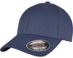 Urban Classics - Alpha Shape Flexfit pet - L/XL - Blauw