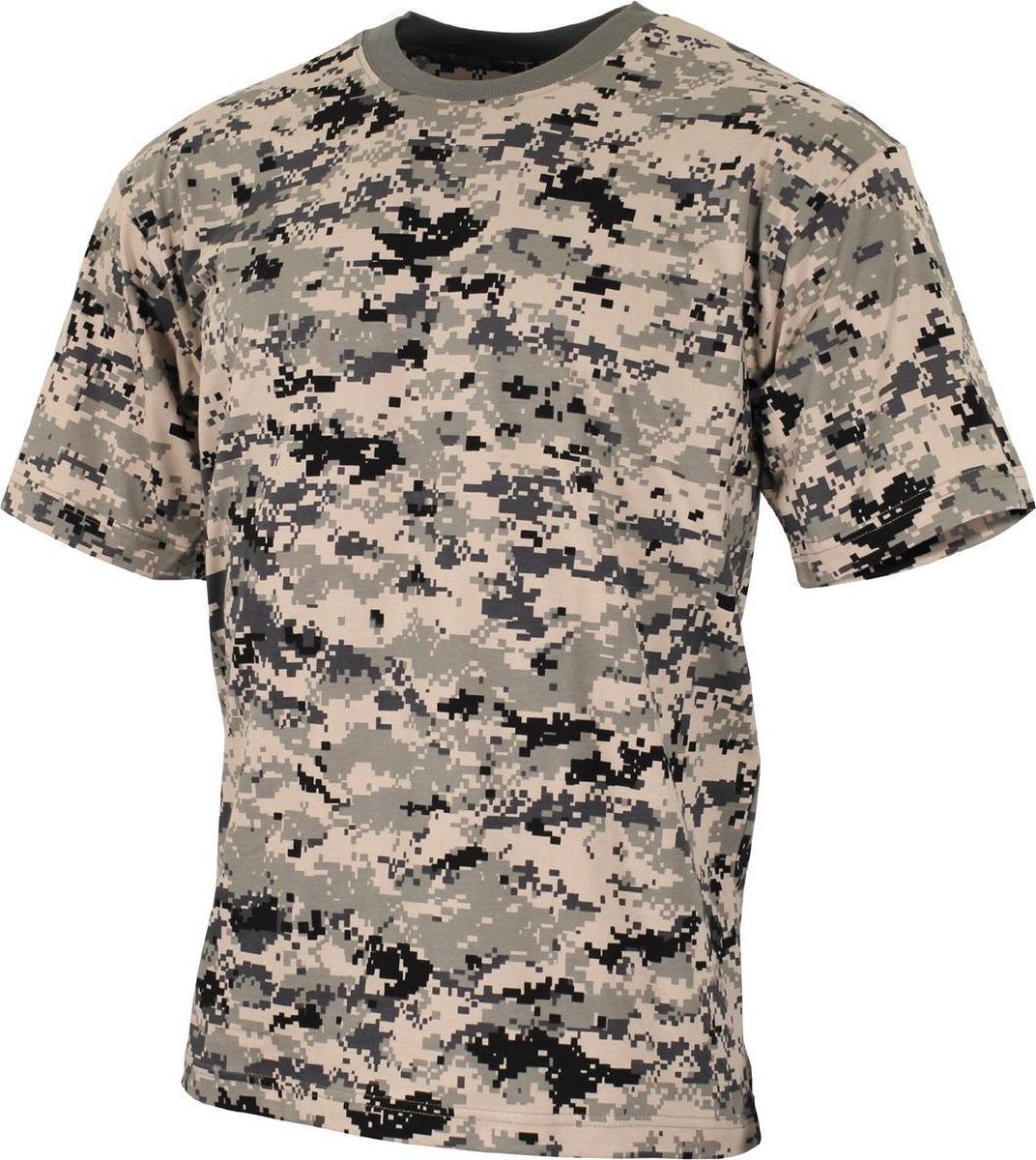 MFH US T-Shirt - korte mouw - Urban digital - 170 g/m² - MAAT XL