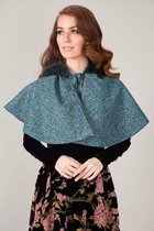 Voodoo Vixen Cape -M- Erin Herringbone Groen