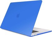 Cover geschikt voor Macbook Pro 13 inch (2020) cover - Laptop Case - Plastic Hard Cover - Blauw