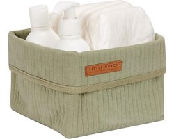 foto van Little Dutch Pure Olive - Baby Jongens & Meisjes - Commodemandje klein