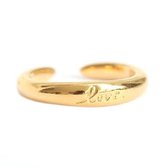 Ring love gold