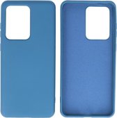 Wicked Narwal | 2.0mm Dikke Fashion Color TPU Hoesje Samsung Samsung Galaxy S20 Ultra Navy