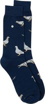Alfredo Gonzales Sokken Pigeons Socks Blauw Maat:L (46-48)