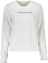 glans Helder op pensioen Calvin Klein Trui Wit M Dames | bol.com