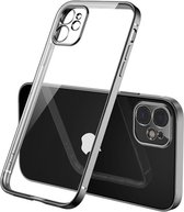 Apple iPhone 12 Bumper Backcover - Zwart - Shockproof