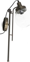 Metalen wandlamp - brons - Kolony - 20x31x60cm