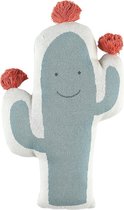 Cactus - Kussen - blauw