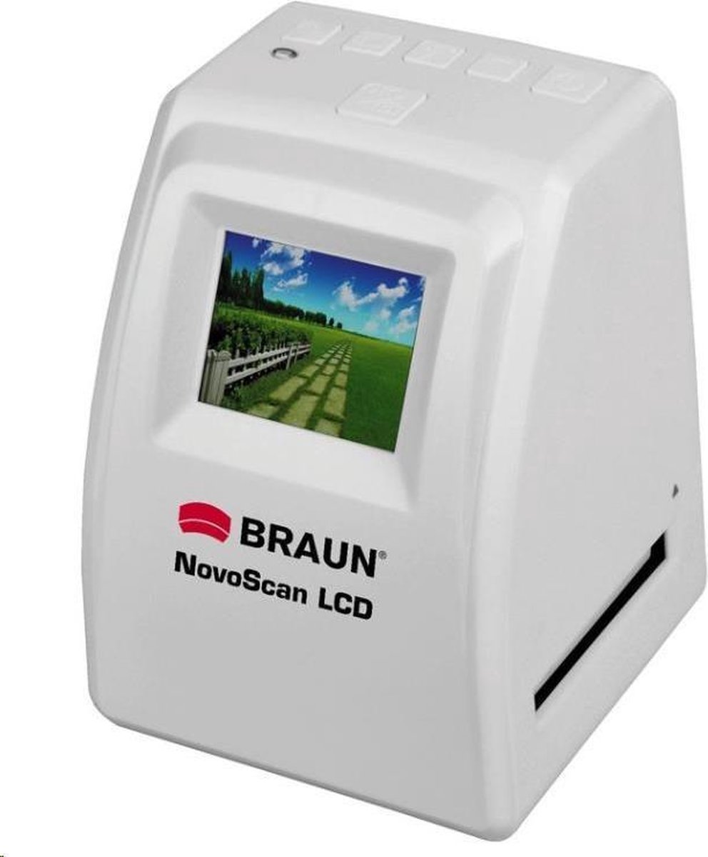 Braun Novoscan LCD Diascanner Negatiefscanner Fotos en