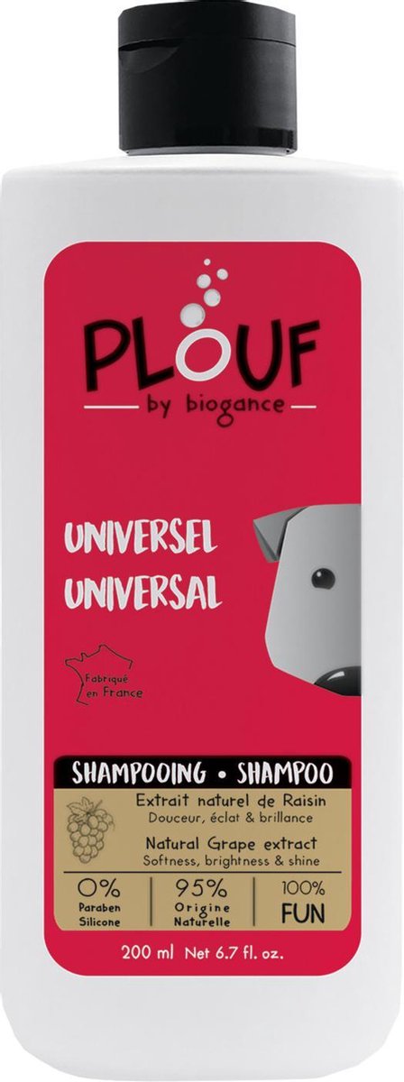 Plouf hond universeel shampoo 200ml