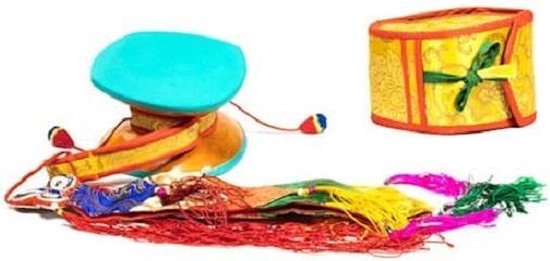 Mystieke rituele Drum Damaru met Hoes