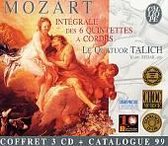 Mozart: Les 6 Quintettes a Cordes / Quatuor Talich