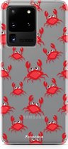 Samsung Galaxy S20 Ultra hoesje TPU Soft Case - Back Cover - Crabs / Krabbetjes / Krabben