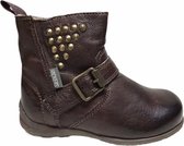 Kickers studs rits laarsjes Basia dk bruin mt 25