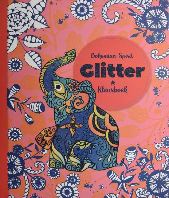 Afbeelding van het spel Glitterkleurboek - Bohemian Spirit