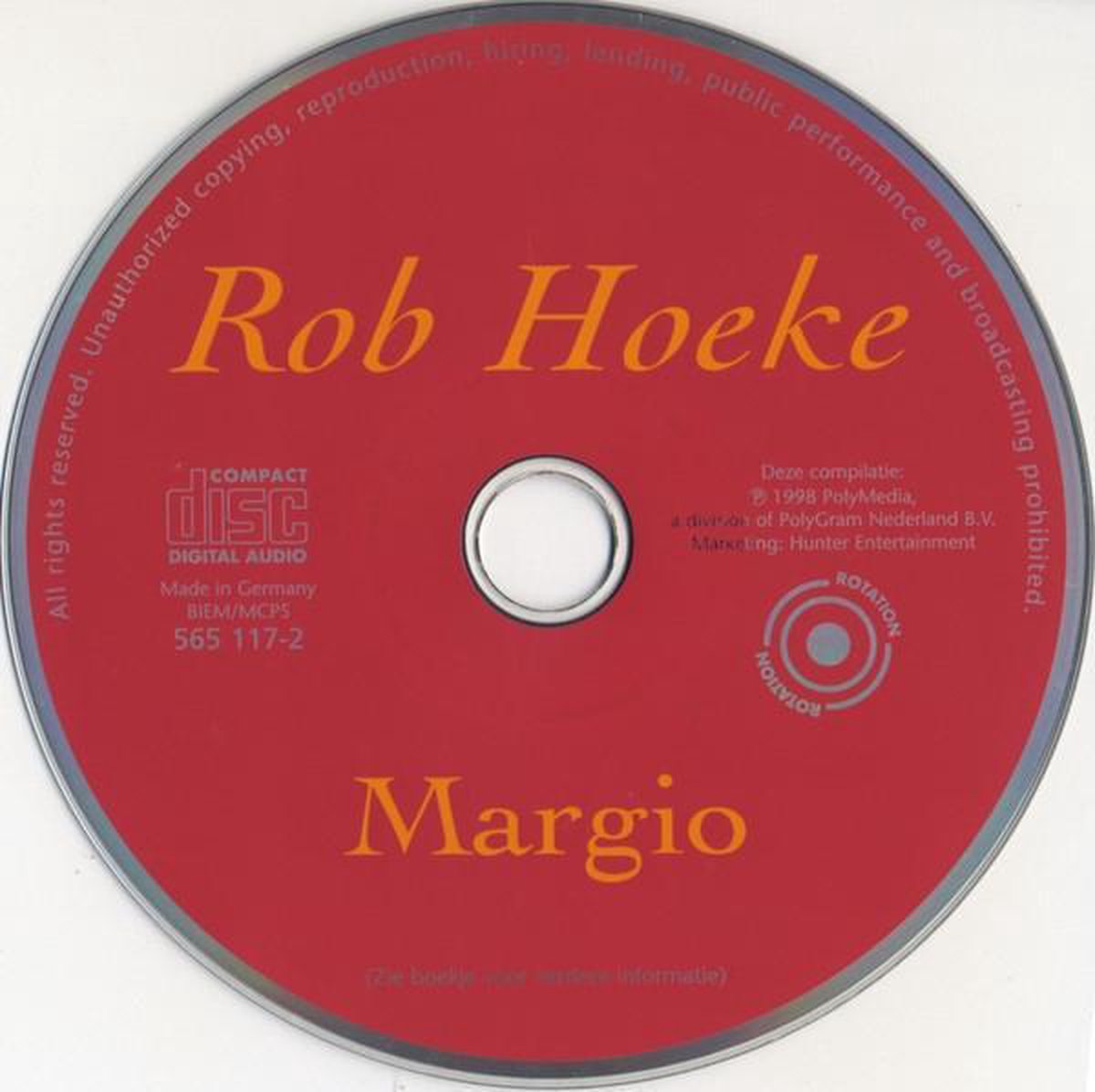 Margio, Rob Hoeke | CD (album) | Muziek | bol.com