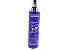 BRAZILICIOUS HOME CARE ORGANIC HAIR TRETMENT TANINO THERAPY SHAMPOOING