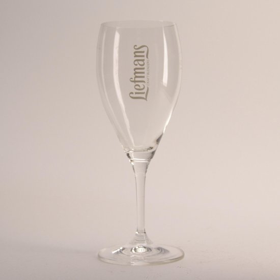 Liefmans op voet Bierglas - 25cl - Origineel glas van de brouwerij - Glas op voet - Nieuw