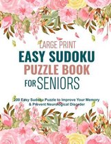 Large Print Easy Sudoku Puzzle Book for Seniors