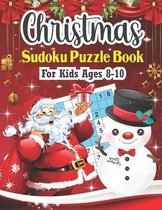 Christmas Sudoku Puzzle Book For Kids Ages 8-10