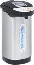 Klarstein Hot Spring heetwaterdispenser , opwarmknop en een warmhoudtemperatuur van 75-90 °C , Vermogen: 750-900 watt , rvs zilver