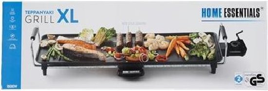 Home Essentials Teppanyaki Grillplaat XL - (23 x 70 x 14 cm) | bol.com