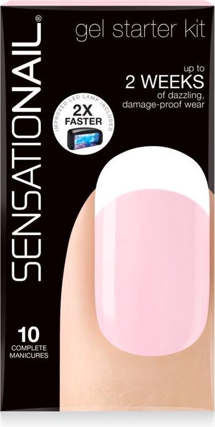 Fantasierijk Aanhankelijk Martelaar Sensationail French Manicure Starter kit - Gel Nagellak | bol.com