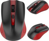 Draadloze muis G-211 USB-muis computer Laptop 2.4GHz - Rood