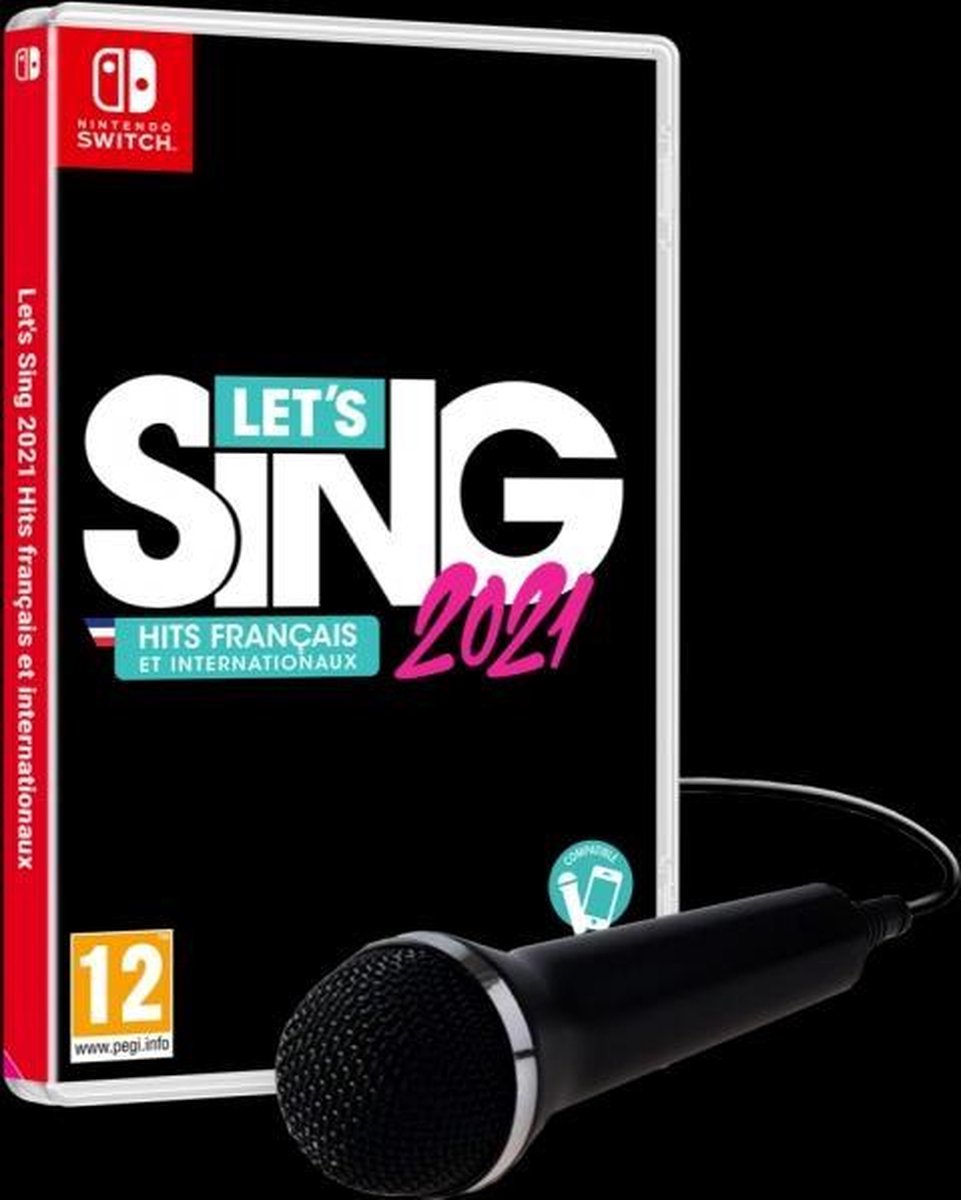 Let's Sing 2021 Version Française + 1 Microphone - Nintendo Switch | Jeux |  bol.com
