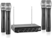 auna Pro 2-kanalen VHF Draadloze microfoonset