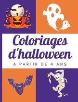 Coloriages d'halloween - a partir de 4 ans