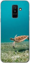 Samsung Galaxy A6 Plus (2018) Hoesje Transparant TPU Case - Turtle #ffffff