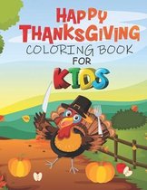 Happy Thanksgiving Coloring Book For Kids