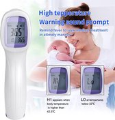 Infrarood Thermometer - Voorhoofd Thermometer - Thermometer Koorts - Thermometer Lichaam - Digitale Thermometer - Infrared Thermometer - Contactloos - Thermometer - Koorts meten