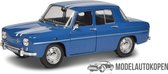 Renault 8 Gordini 1300 (1966) Blauw 1/43 Atlas - Modelauto - Schaalmodel - Model auto