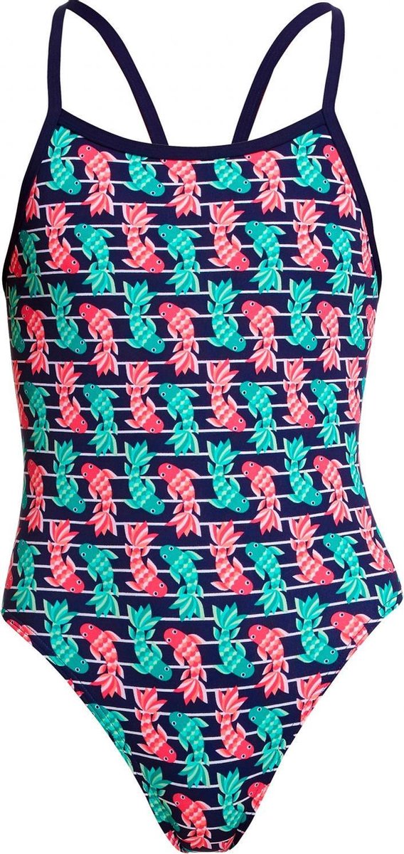 Lunchtime Dip Single strap one piece – Meisjes | Funkita