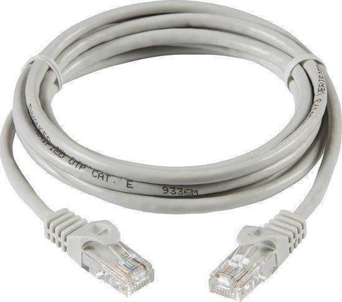 Bol.com ValeDelucs Internetkabel 3 meter - CAT6 UTP Ethernet kabel RJ45 - Patchkabel LAN Cable Netwerkkabel - Grijs aanbieding