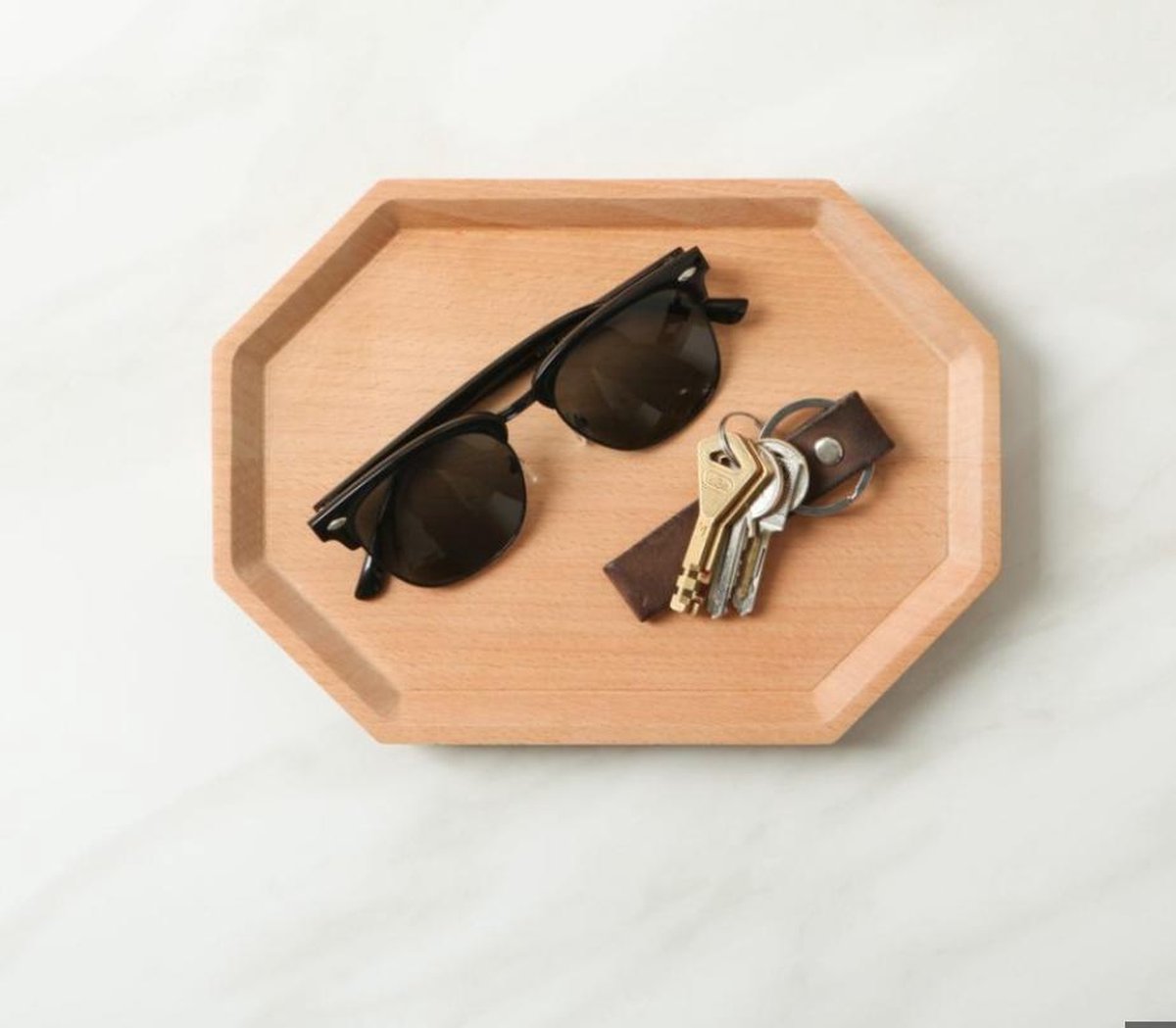 PANA OBJECTS Ravin Tray (wood : beech) 2.2 x 17x 24 cm