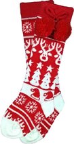 Soft Touch - Winter Christmas - Baby Kniekousen met Pompoms - Mt 74