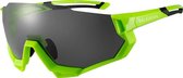Gepolariseerde Fietsbril Set Met Hoes + 5 Lenzen | Sportbril | Racefiets | Mountainbike | MTB | Sport Fiets Bril| Zonnebril | UV Bescherming | Gepolariseerd | Lime