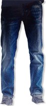 Meltin'Pot heren spijkerbroek Melton jeans D1705 Blauw Maten W28 L34