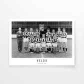 Walljar - Velox '62 - Zwart wit poster met lijst