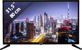 Dyon DYON Smart 32 XT LED-TV 80 cm 31.5 inch Energielabel F (A - G) DVB-T2, DVB-C, DVB-S, HD ready, Smart TV, WiFi, CI+* Zwart