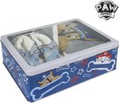 Metalen Doos met Deken en Pantoffels The Paw Patrol 73671 Grijs