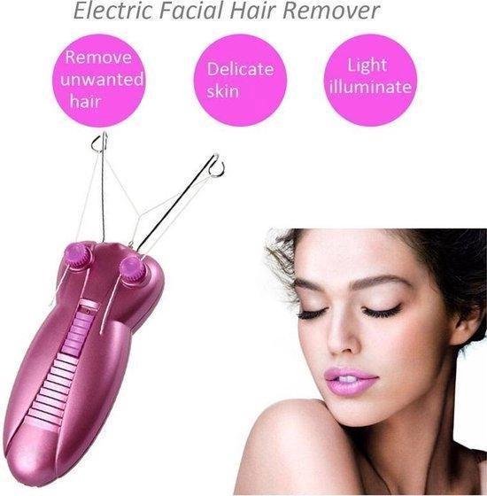 Kemei Epilator Epileerapparaat dames Haarverwijderaar Epileren met draad