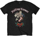 The Rolling Stones - Miss You Heren T-shirt - S - Zwart